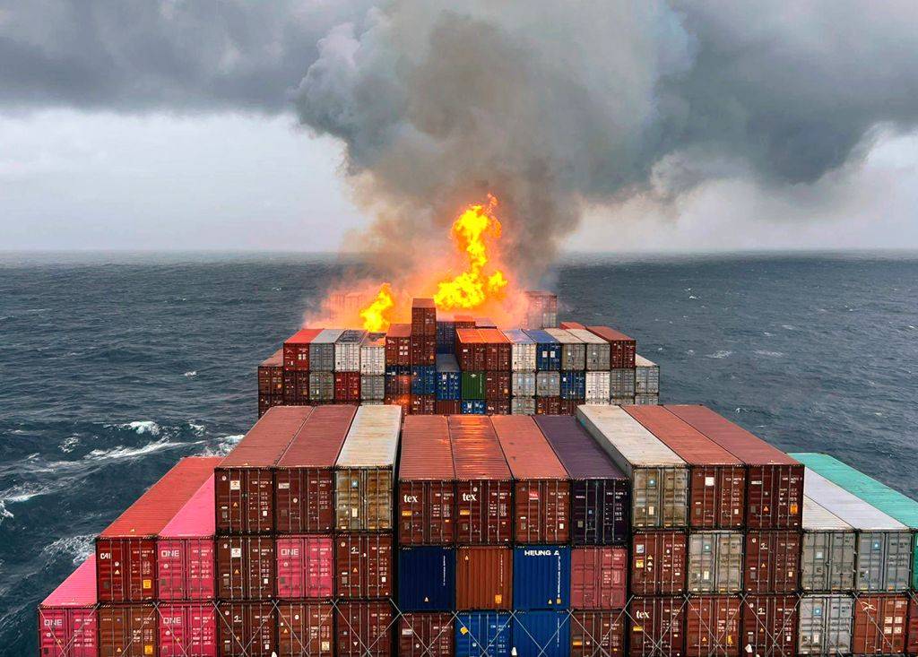 Maersk Frankfurt Fire. The vessel Operator Declares General Average.